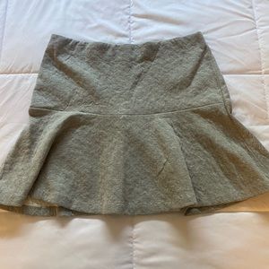 Ann Taylor Loft Grey Skirt
